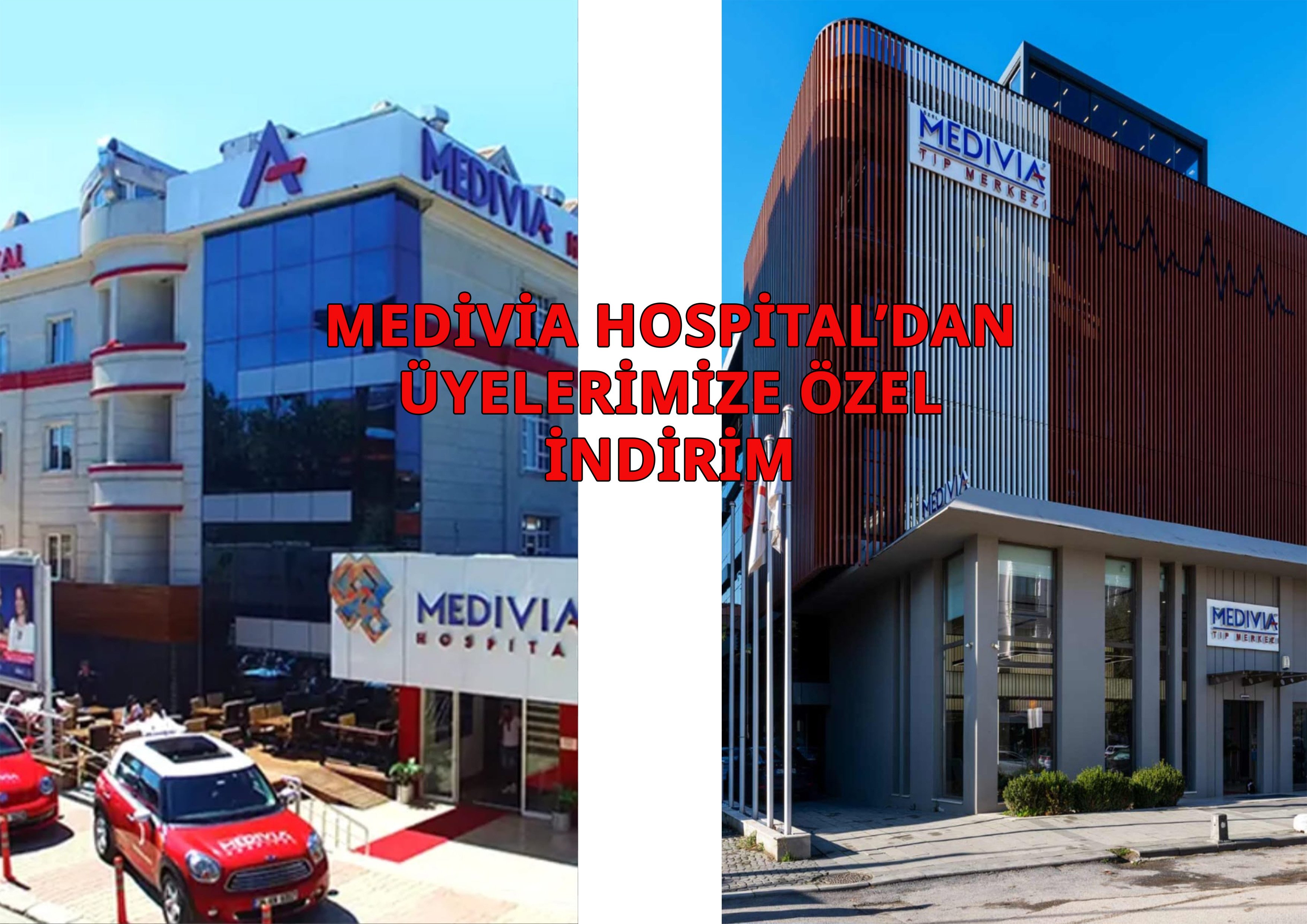 MEDİVİA SAĞLIK GRUBU İLE İNDİRİM ANLAŞMASI