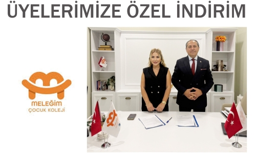 MELEĞİM ÇOCUK KOLEJİ ANAOKULUNDAN ÜYELERİMİZE ÖZEL İNDİRİM