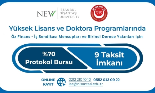 NİŞANTAŞI ÜNİVERSİTESİ'NDEN ÜYELERİMİZE ÖZEL İNDİRİM ANLAŞMASI