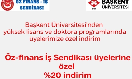 BAŞKENT ÜNİVERSİTESİNDEN YÜZDE 20 İNDİRİM
