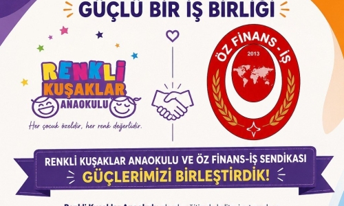 RENKLİ KUŞAKLAR ANAOKULU İLE ÜYELERİMİZE ÖZEL İNDİRİM