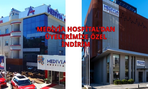 MEDİVİA SAĞLIK GRUBU İLE İNDİRİM ANLAŞMASI