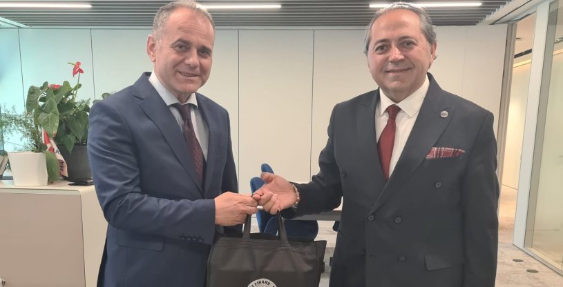 GÜVEN, İFM'DE HALKBANK DESTEK HİZMETLERİ SATINALMA BÖLÜMÜNÜ ZİYARET ETTİ