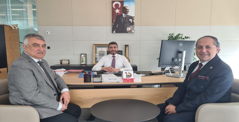 GÜVEN VE ÜÇER, ZİRAAT KATILIMA 'HAYIRLI OLSUN' ZİYARETİNDE BULUNDU, 10. YAŞINI KUTLADI