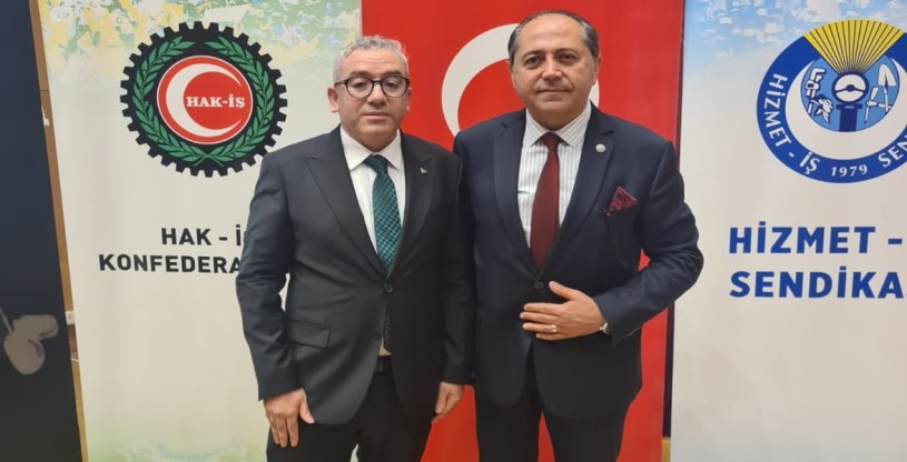 GÜVEN, HİZMET-İŞ SENDİKASI 15 NOLU ŞUBE GENEL KURULUNA KATILDI