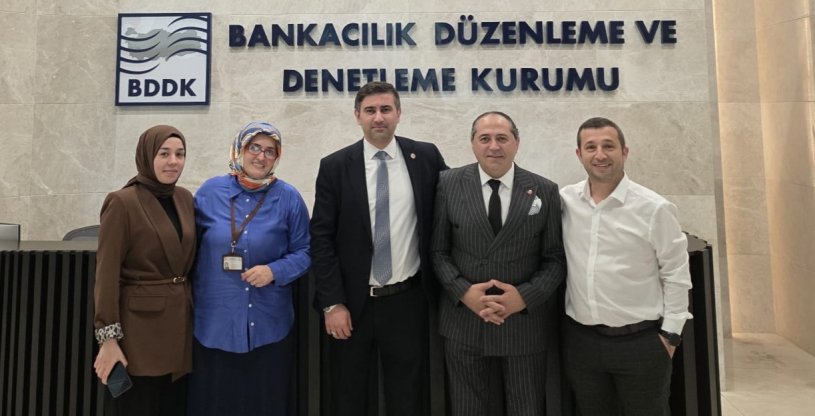 GÜVEN, İFM'DE ve BDDK'DA ZİYARETLER YAPTI