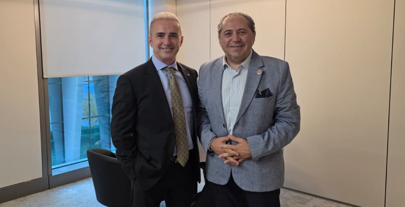 GÜVEN, İFM'DE HALK LEASİNG GENEL MÜDÜR YARDIMCISI İYİDİR'İ ZİYARET ETTİ