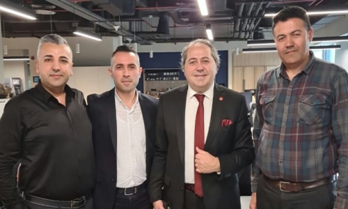 GÜVEN, İFM'YE TAŞINMA HAZIRLIĞI YAPAN ZİRAAT VE HALK BANKASINI ZİYARET ETTİ 
