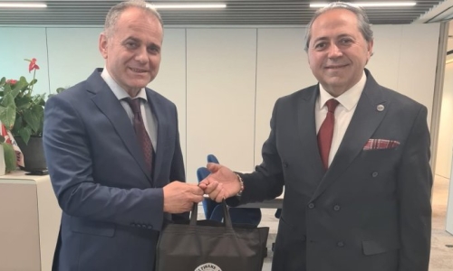 GÜVEN, İFM'DE HALKBANK DESTEK HİZMETLERİ SATINALMA BÖLÜMÜNÜ ZİYARET ETTİ