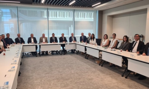 GÜVEN, İFM'DE HALKBANK TEMSİLCİLERİMİZLE BİRARAYA GELDİ