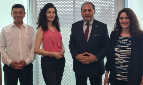 GÜVEN, HALKBANK KOBİ KREDİLER DAİRE BAŞKANLIĞI İLE ATAŞEHİR ŞUBESİNİ ZİYARET ETTİ