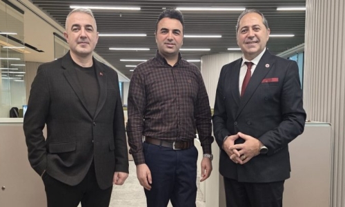 GÜVEN, İFM HALKBANK'TA ZİYARETLERDE BULUNDU