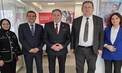 GÜVEN, ZİRAAT VE HALK BANKASI ZONGULDAK ŞUBELERİNİ ZİYAET ETTİ