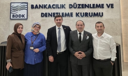 GÜVEN, İFM'DE ve BDDK'DA ZİYARETLER YAPTI