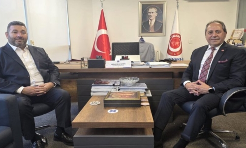 GÜVEN, HAK-İŞ İSTANBUL İL BAŞKANI İLUK'U MİSAFİR ETTİ
