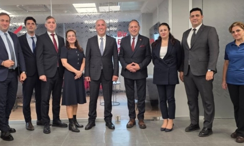 GÜVEN, GÜLER VE YILMAZ, ZİRAAT BANKASI KOCAELİ BÖLGE BAŞKANI AK'I VE ŞUBELERİ ZİYARET ETTİ
