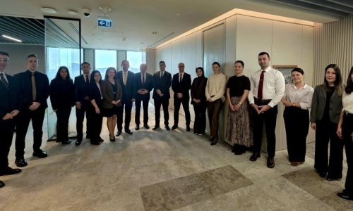 GÜVEN, HALKBANK İK GRUP BAŞKANI YILDIZ İLE DAİRE BAŞKANLIKLARINI ZİYARET ETTİ